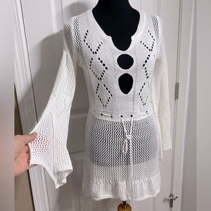 Crochet cover dress